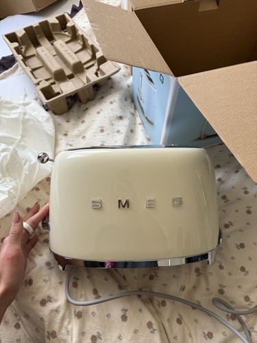 Smeg toaster creme - creme, beige