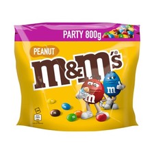 M&M´s Peanut Erdnüsse in Milchschokolade mit Zucker Überzug 800g