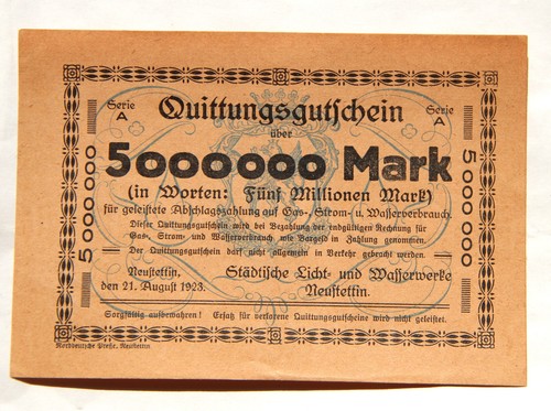 Notgeld neustettin - neustettin,