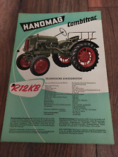 Original Prospekt Hanomag R 12