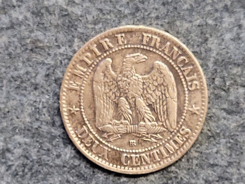 Deux centimes 1862 napoleon - deux,