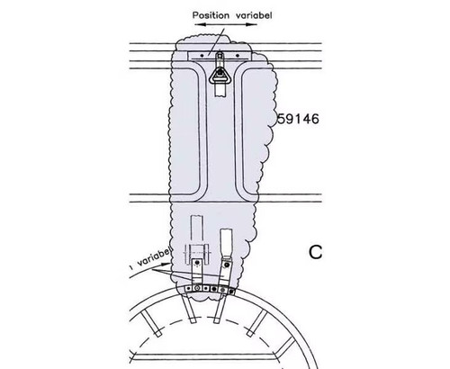Gurtadaption set für t5 - set, vw