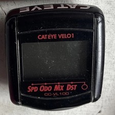 Fahrrad Computer -/ CatEye Velo 1 wie abgebildet - unüberprüft ohne Zubehör.