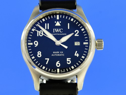 Iwc pilot mark black dial - mark,