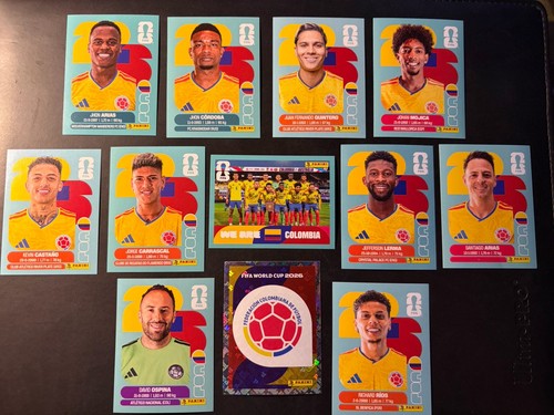 Panini 2026 team kolumbien - panini,