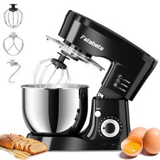 Knetmaschine Küchenmaschine 5.5L Rührmaschine 11 Stufen Rührgerät Teig Mixer DHL