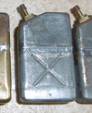 altes Feuerzeug Benzinkanister