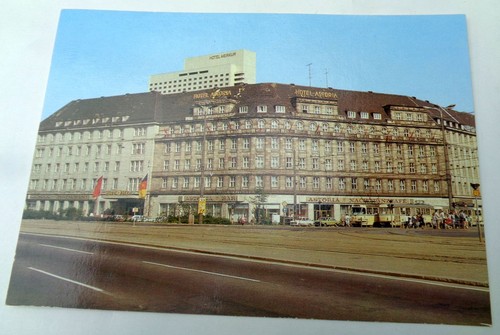 Alte ansichtskarte messestadt - alte,