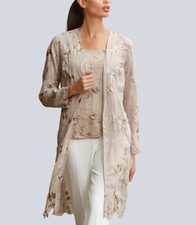 Neu georgette blusenmantel - neu,