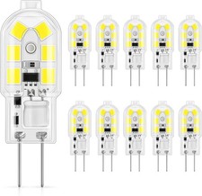 Leuchtmittel G4 12V 5x Halogen 3W warmweiss und 10x LED 1,5W kaltweiss