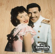 DER ZAREWITSCH Orig. KARTON AHF -1954- Luis Mariano, Sonja Ziemann