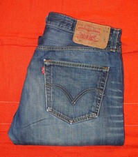 Levi's Jeans 501 Strait Blau