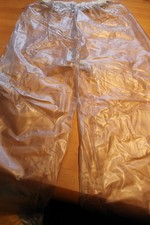 Pvc Hose  Regenhose transparent  Gr  L  #6