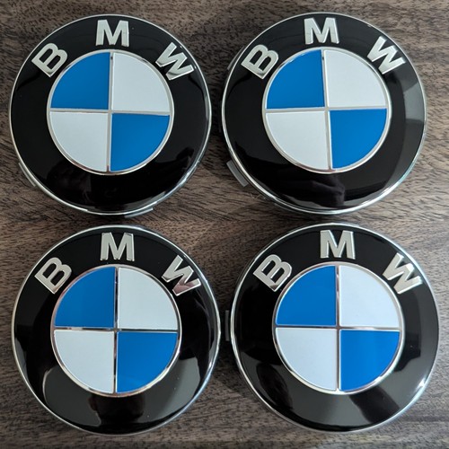 Bmw nabendeckel 68mm blau - nabendeckel,