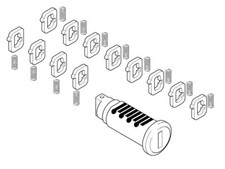 Original BMW Schließzylinder