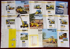 15 Prospekte Technische Daten Kramer Allrad Programm Bagger Teleskoplader 1990er