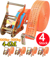 4Stück.Spanngurte mit Ratsche