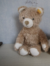 Steiff Cosy Friends Teddybär Teddy Bär blond 022760 Knopf im Ohr und Fahne