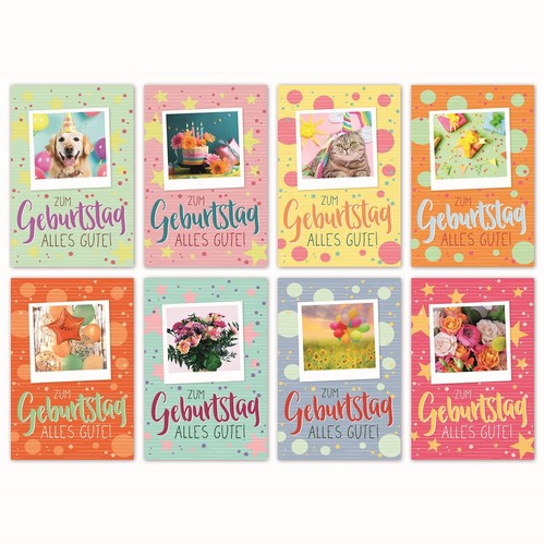 100 geburtstagskarten - 100,