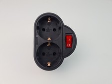 Doppelstecker mit Schalter