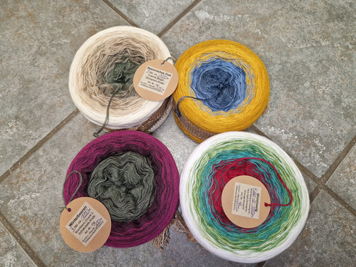 Bobbel farbverlaufsgarn paket - farbverlaufsgarn,