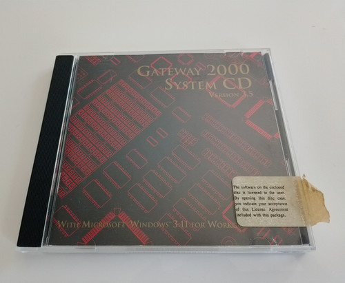Gateway 2000 system version - gateway, cd