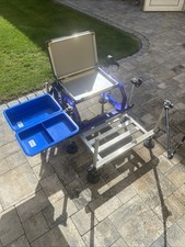 Sitzkiepe mit 2 Laden, Angelkiste, Angelkoffer, Sitzbox, Angelbox, Angelsitz