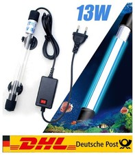 13W LED Aquarium UV Sterilisationslampe Sterilisator Lampe Wasserklärer Tauch