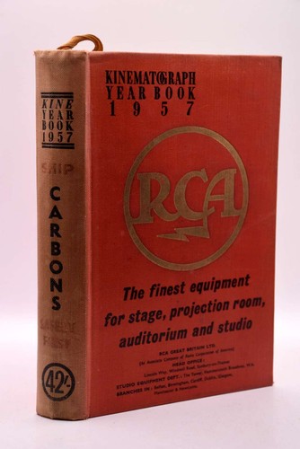 Kinematograph year book 1957 - book,