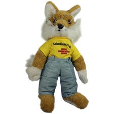 Männlicher Bausparfuchs mit