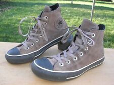 Original CONVERSE Chucks Taylor Sneaker HI, Gr. 38, Braun, Leder, Gefüttert !