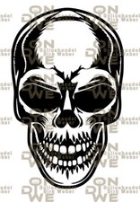 Aufkleber "Skull 1" groß