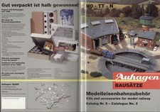 AUHAGEN Modelleisenbahn Zubehör Bausätze Katalog Nr. 5 1997 D E cc Katalog