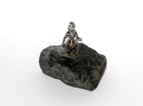 Echt silber künstler figur - künstler-figur, *
