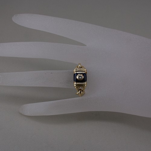 Ring kettenring 750 18k - ring, 750/18k