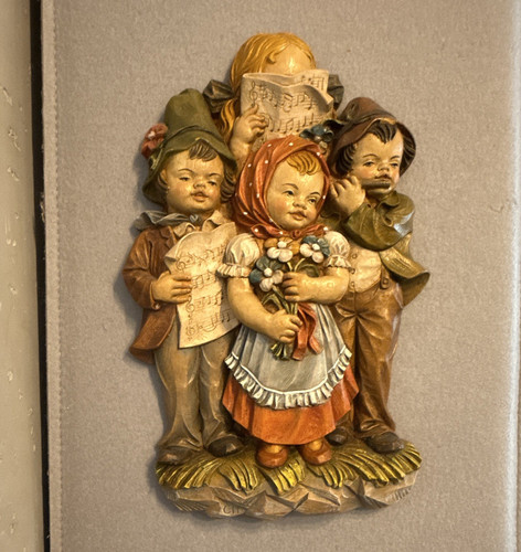 Handgeschnitztes holz wandbild - handgeschnitztes, holz-wandbild