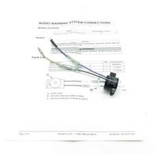 Mercury Mercruiser Alarm Kit