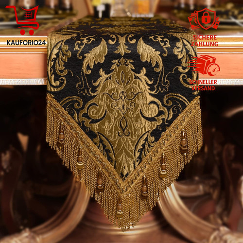 Tischläufer jacquard mit - tischläufer,