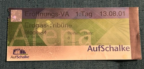 Ticket schalke 04 - ticket, fc