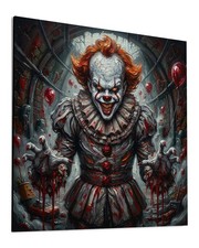 Horror Leinwand Bild Farbig ES