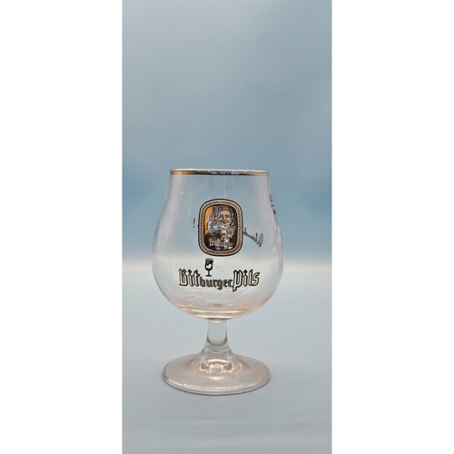 Bitburger altes bierglas - bitburger,