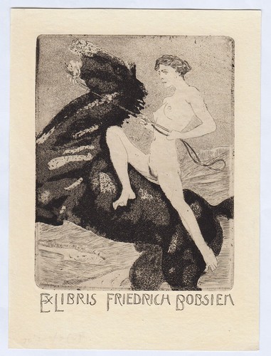 Max klinger libris - max, ex