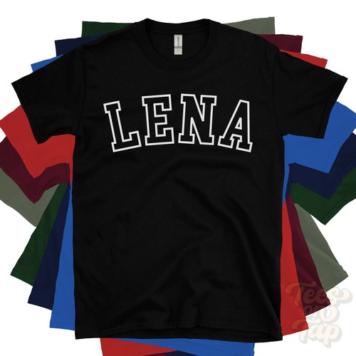 Lena shirt retro - retro, varsity