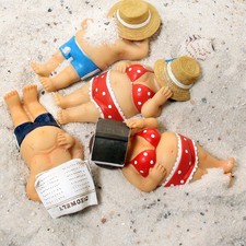 Polyresin Badeurlaub