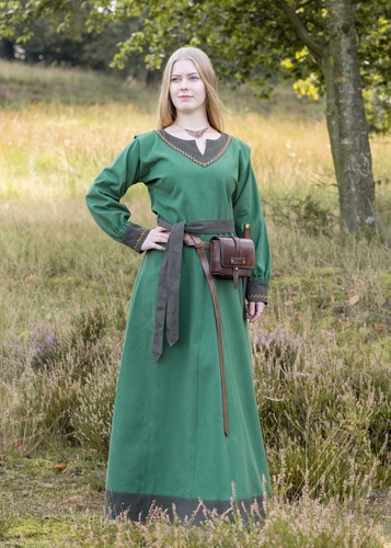Wikinger kleid jona grün - wikinger,