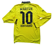Puma Mario Götze BVB Borussia Dortmund 2012/2013 Heim Trikot Longsleeve LS M