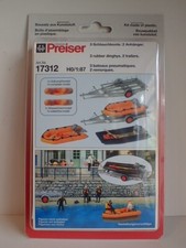 Preiser Schlauchboote mit 2