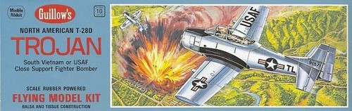 Guillow 28 trojan - guillow's, t-28