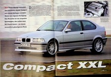 Sport Auto 03/1998 BMW 323ti compact E36 3.5 von Hartge mit 280PS im TEST auf 4