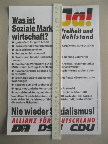 Nie wieder sozialismus - wieder, plakat